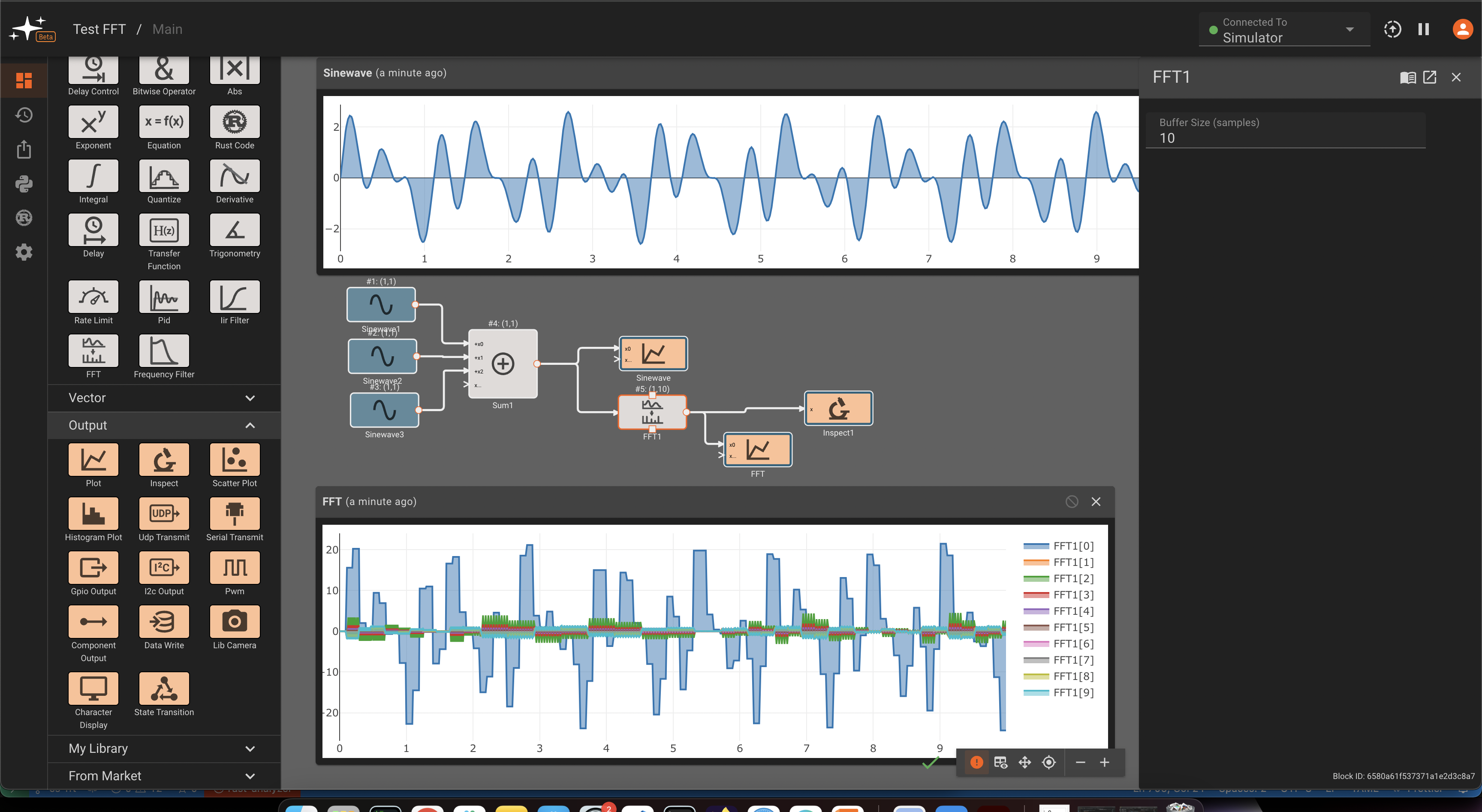 FFT Filter Example